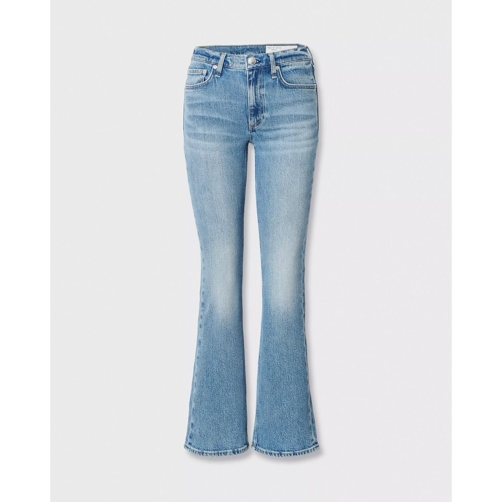 Rag & Bone Peyton Mid-Rise Bootcut Jeans Monterosso Blue Size 27